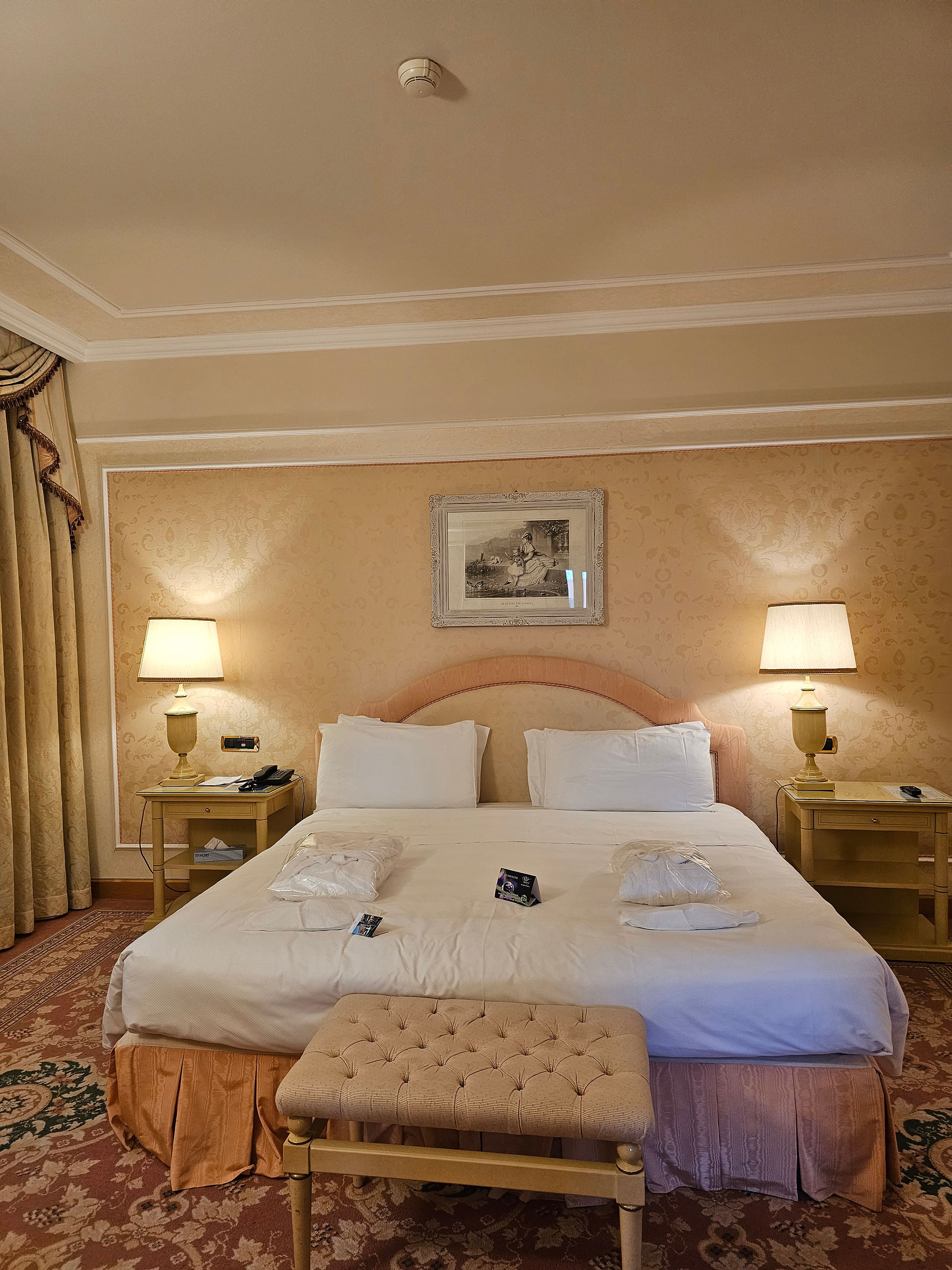 Royal Carlton Otel, Bolonya, İtalya. Royal Carlton Hotel, Bologna, Italy.