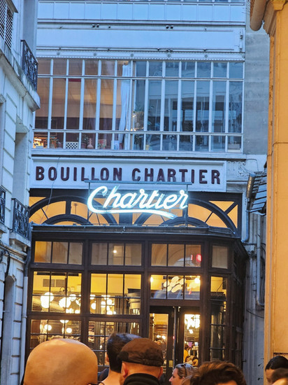 Bouillon Chartier, Paris, Fransa. Bouillon Chartier, Paris, France.