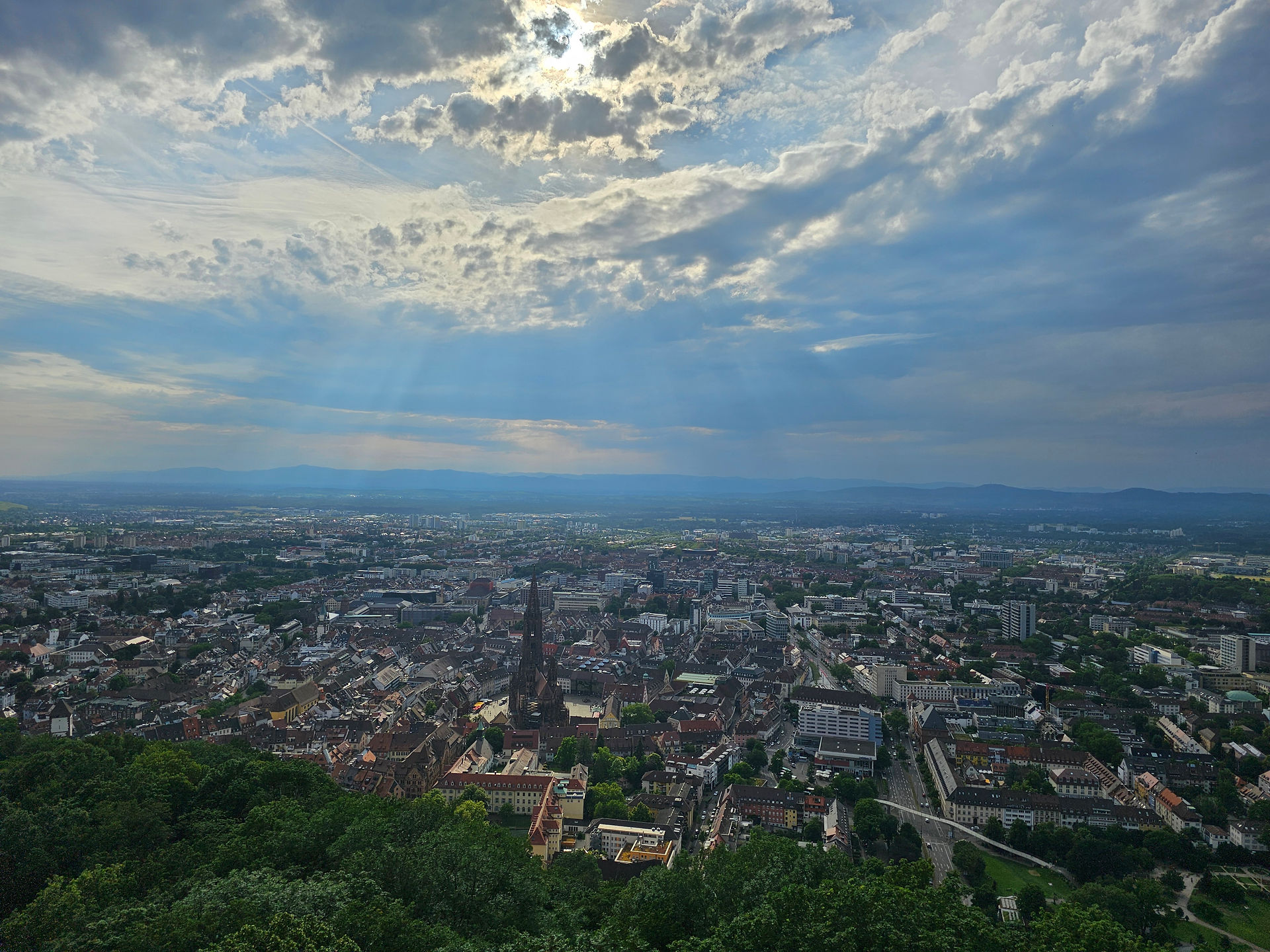 Freiburg manzarası