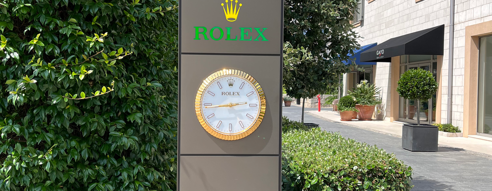 Porto Montenegro, lüks mega-yat marinasında Rolex saat