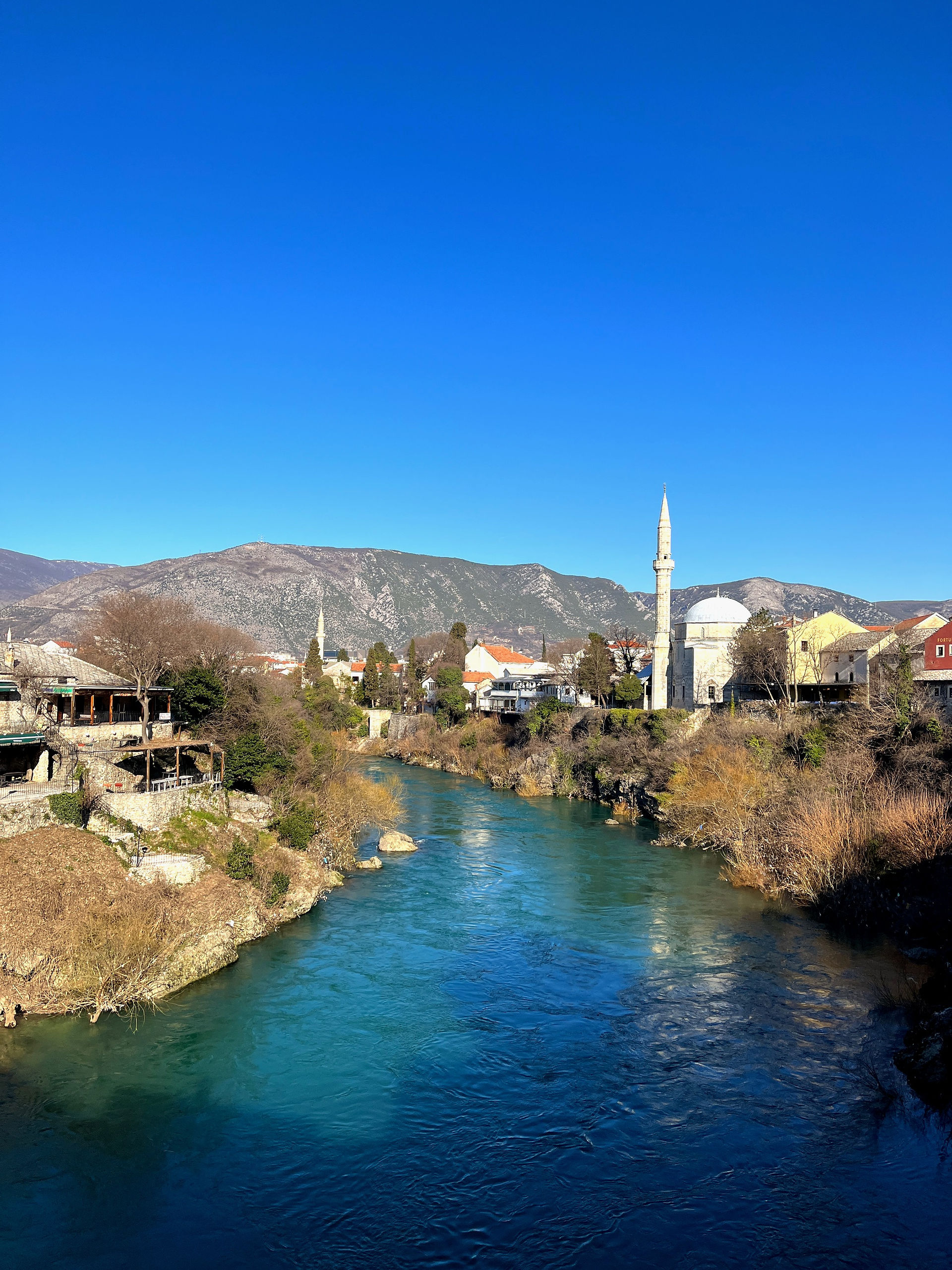Mostar Köprüsü, Mostar, Bosna Hersek. Stari Most, Mostar, Bosnia and Herzegovina.