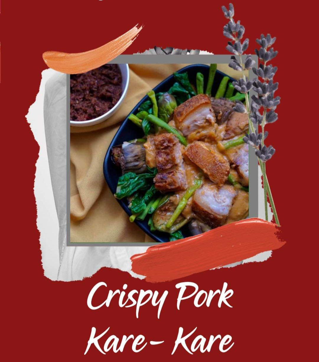 Crispy Pork Kare Kare