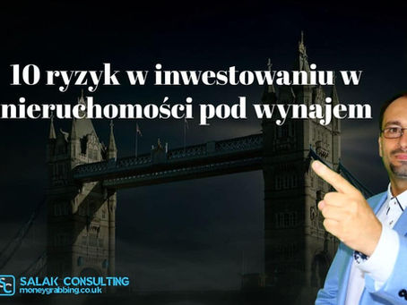 10 ryzyk w inwestowaniu w nieruchomości pod wynajem
