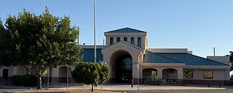 Kern County Library Rosamond branch building in Rosamond California