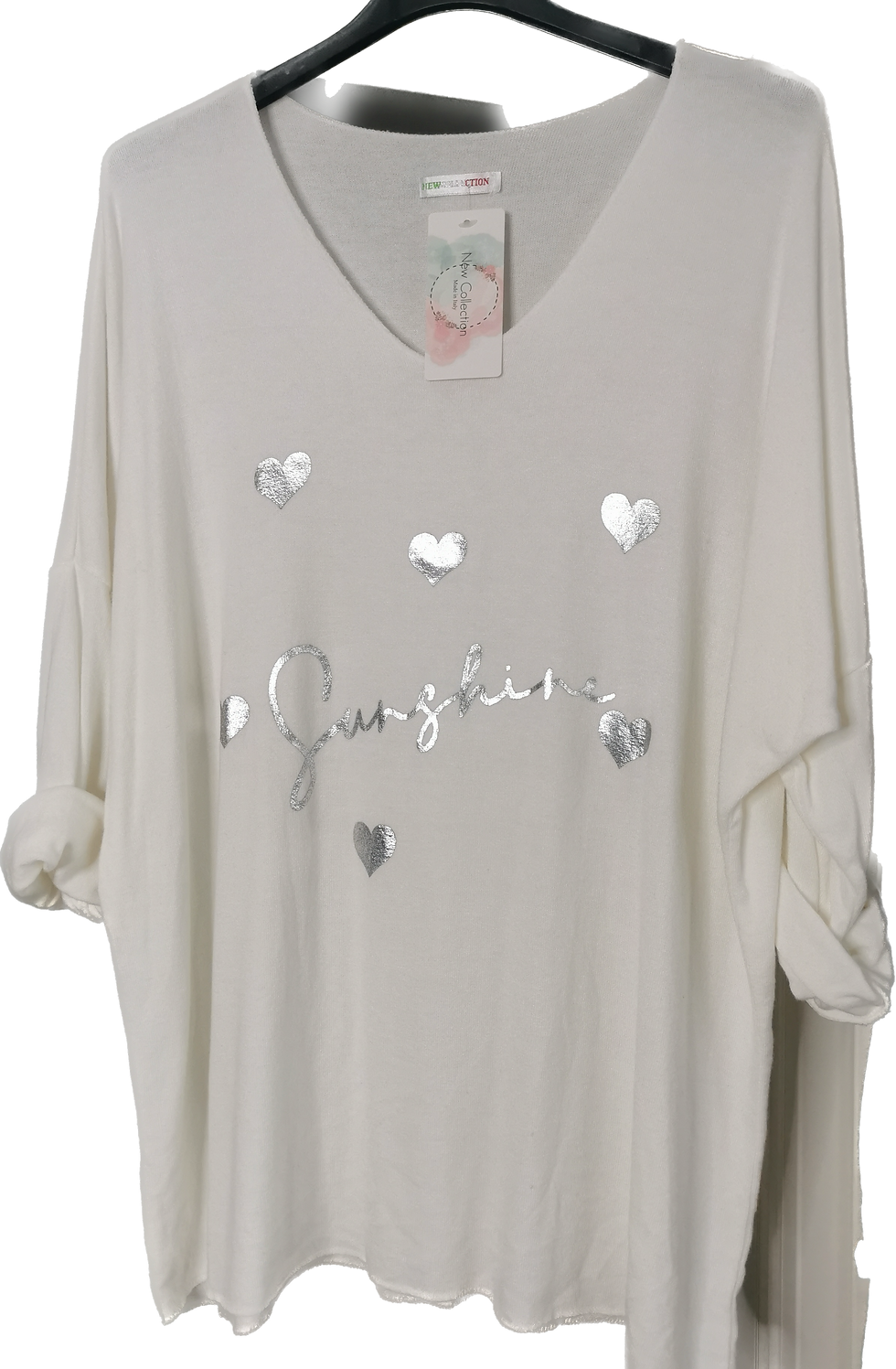 Miniaturbild: Shirt "Sunshine" weiß oder schwarz