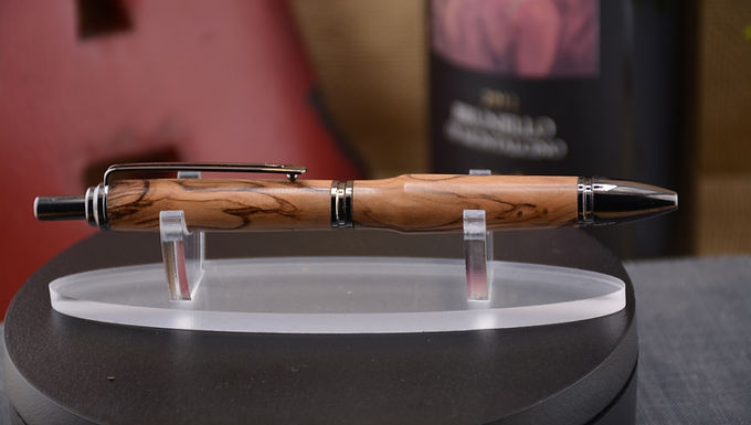 Slimline Pro EDC - Bethlehem Olivewood - Gun Metal