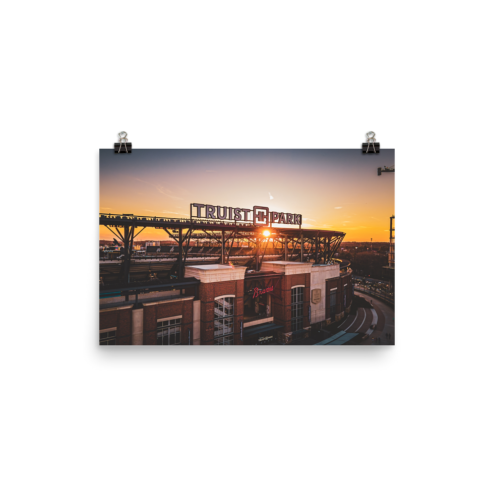 Thumbnail: Truist Park Sunset