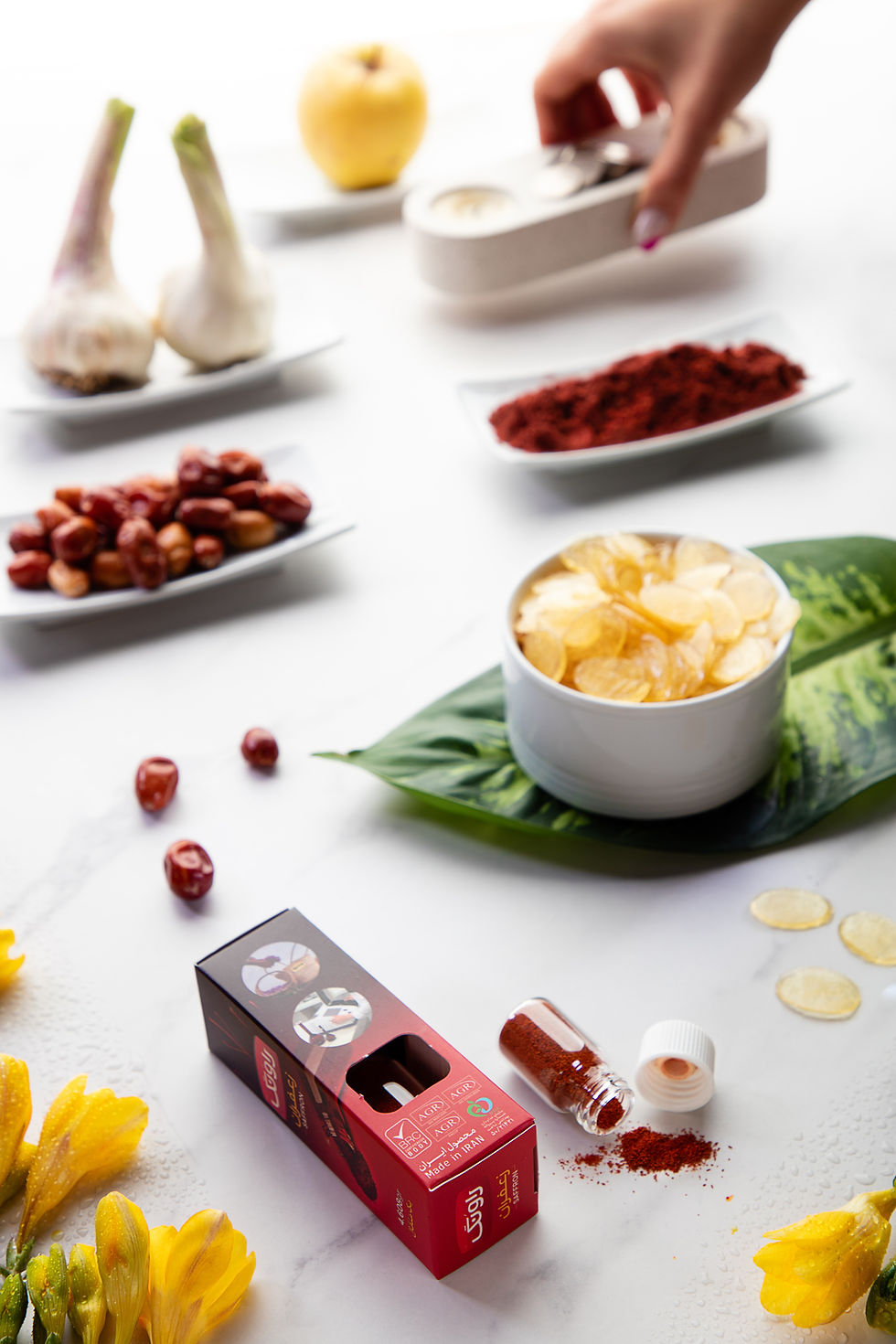 Thumbnail: Saffron Powder Premium 4.6g - Ravang