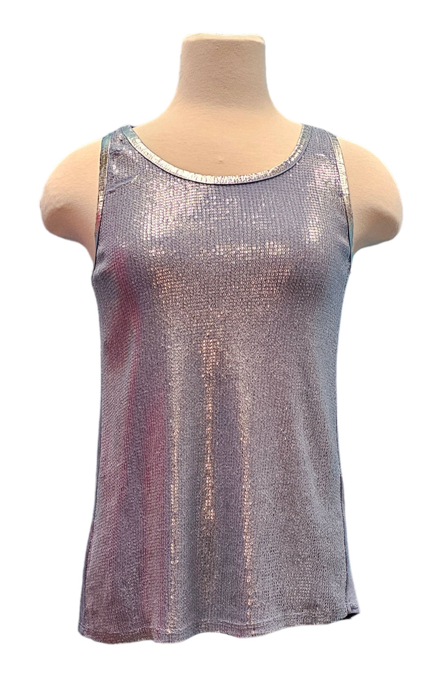 Thumbnail: SEQUIN JERSEY TANK TOP