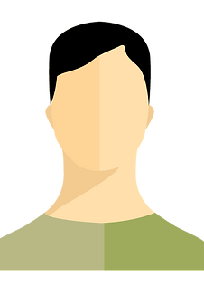 Minimalist Male Portrait