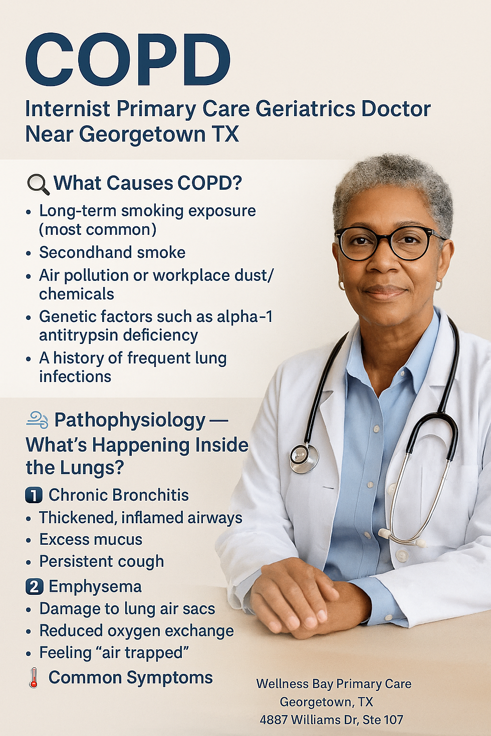 Internist Primary Care Geriatrics Doctor Near Georgetown TX