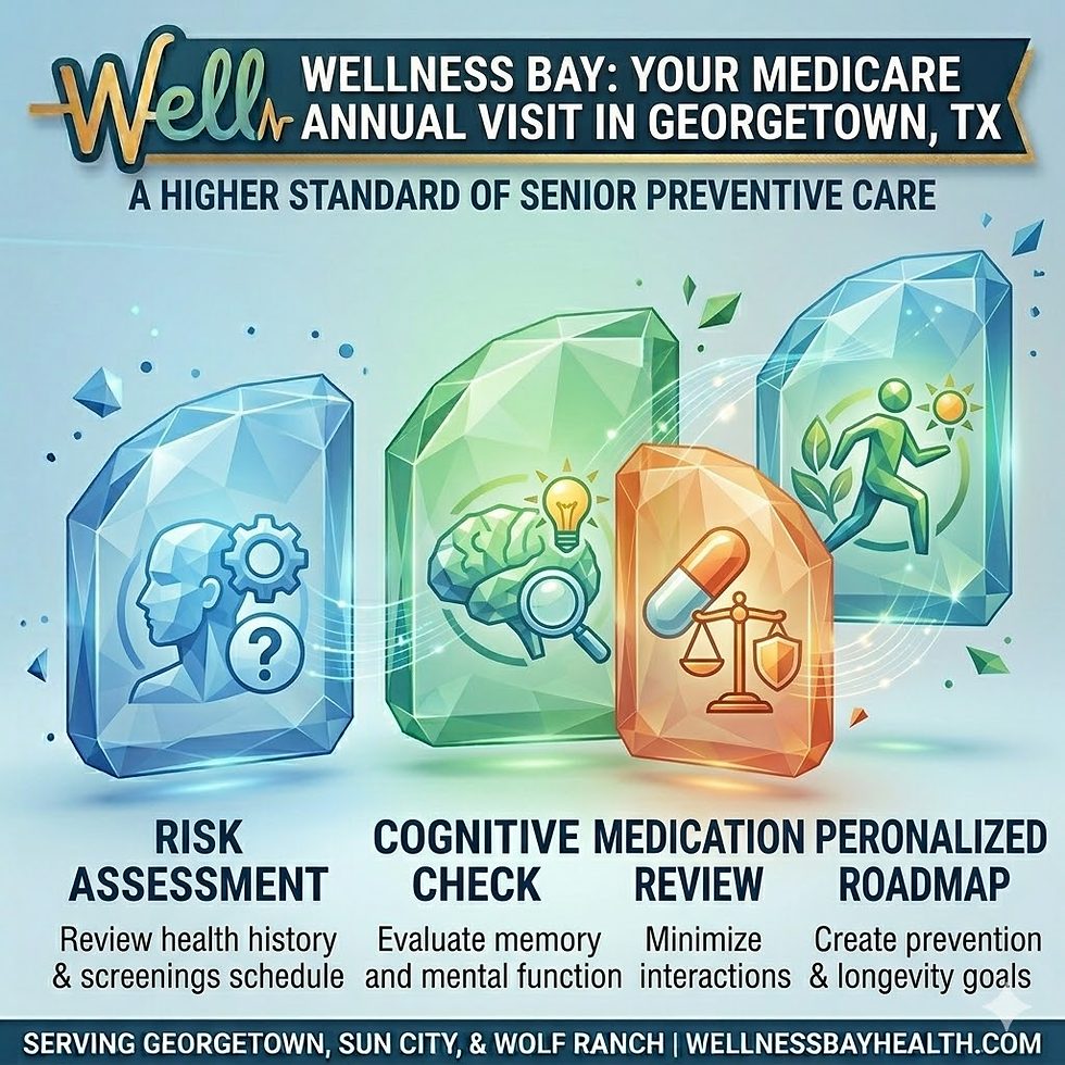 Medicare annual PCP Georgetown TX