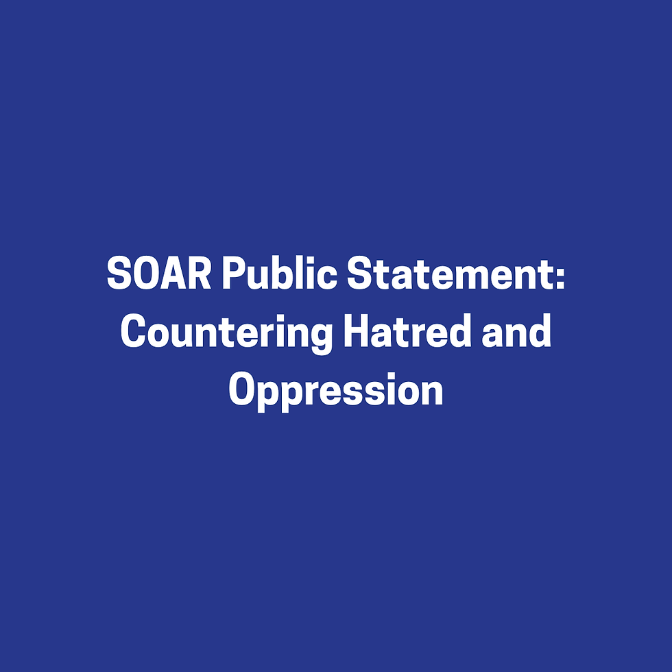 Countering Hatred and Oppression