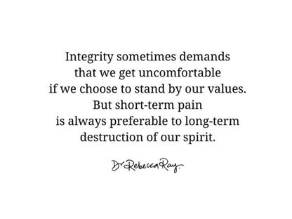 SELF-PRESERVATION AT ALL COSTS ISN'T LEADERSHIP