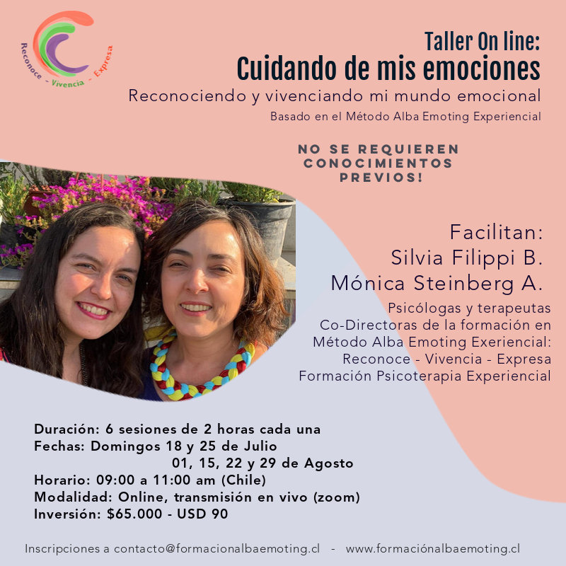 Taller Online: Cuidando mis Emociones Alba Emoting