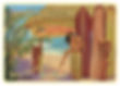 Kona Surfboard Rentals Retro Tiki Art Home Decor