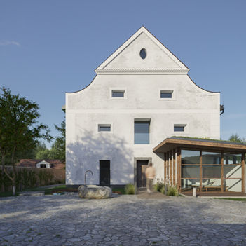 Rekonstrukce historického domu, kombinace tradiční a moderní architektury