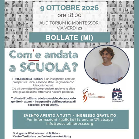 CONTRO IL BULLISMO: un appuntamento ALLA SCUOLA MONTESSORI di BOLLATE