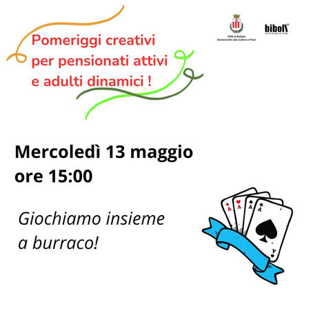 Burraco alla biblioteca di Bollate