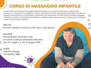 CORSO DI MASSAGGIO INFANTILE