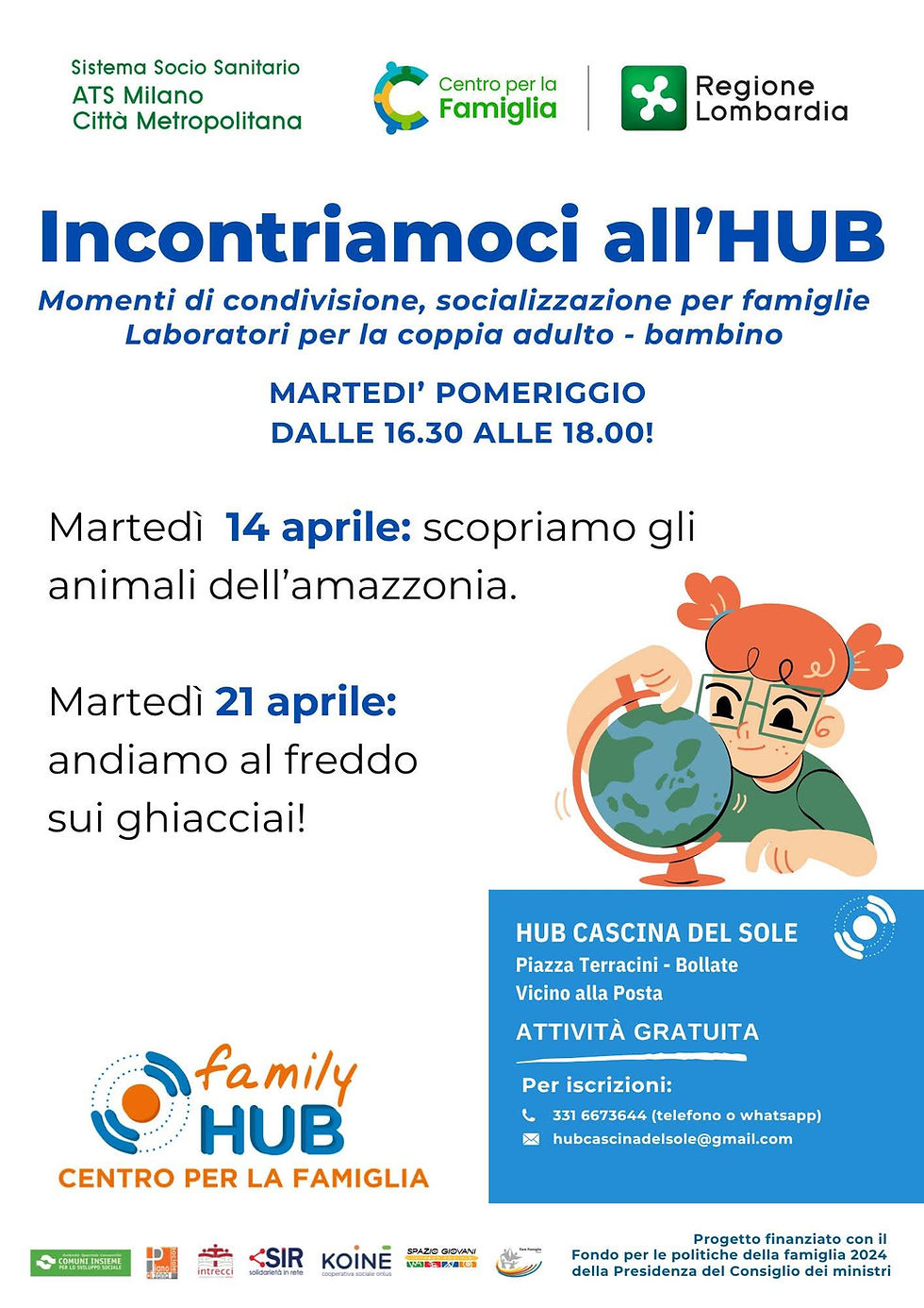 Nuove Attività All'HUB Cascina del Sole