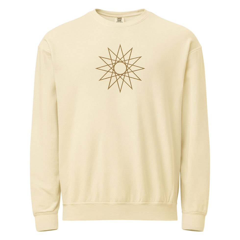 Thumbnail: Unisex THE SACRED CREATIVE, Embroidered Cotton Crewneck
