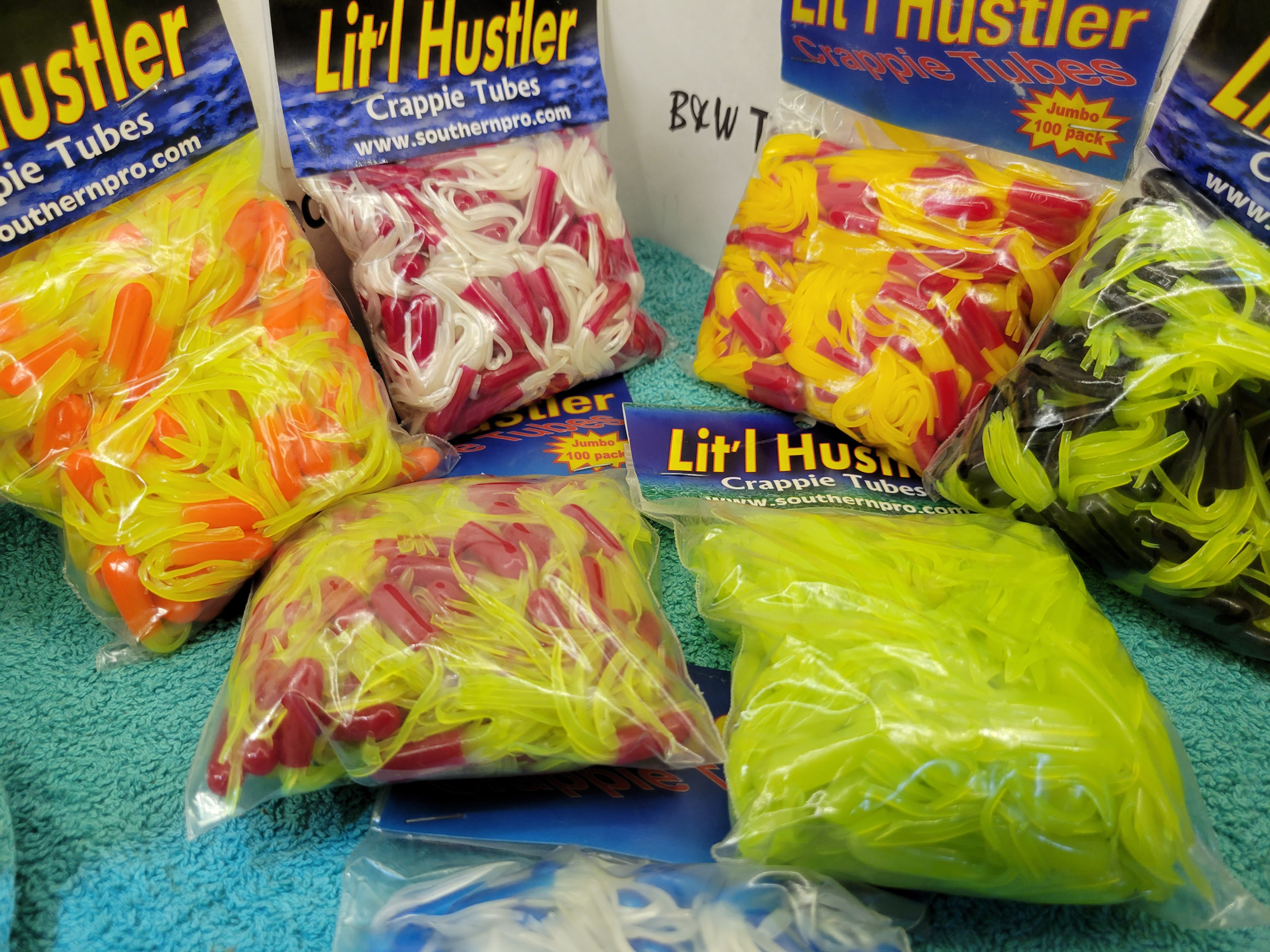 Lit'l Hustler Crappie Tubes 100 pack