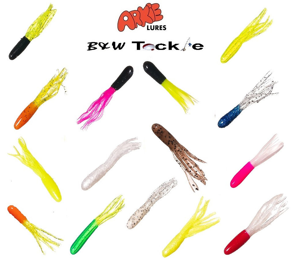 ARKIE - 1 " Salty Crappie Tube