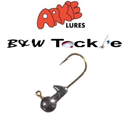 Arkie Basic Jig Head ~ Gold Hook 10 pk