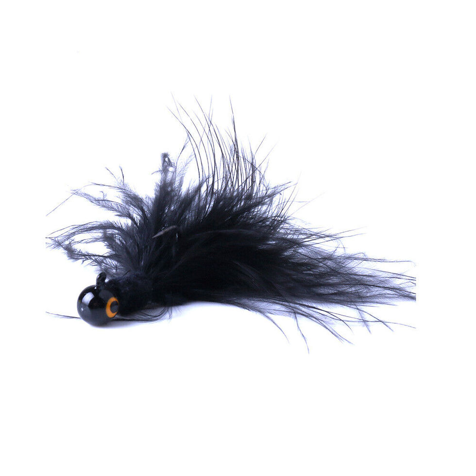 Thumbnail: Hengjia - Maribou Jigs - 1/8 oz