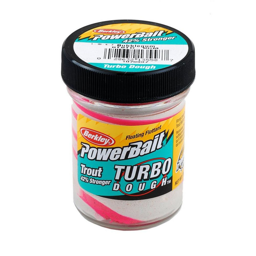 Thumbnail: PowerBait Turbo Dough Trout Bait 1.75 oz ~ 4 color choices