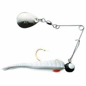 betts spin fishing lures 1/32 Value Pack Grub Black Stripe/Chart/Orange High quality spinner. Betts Spin Split Tail Lure