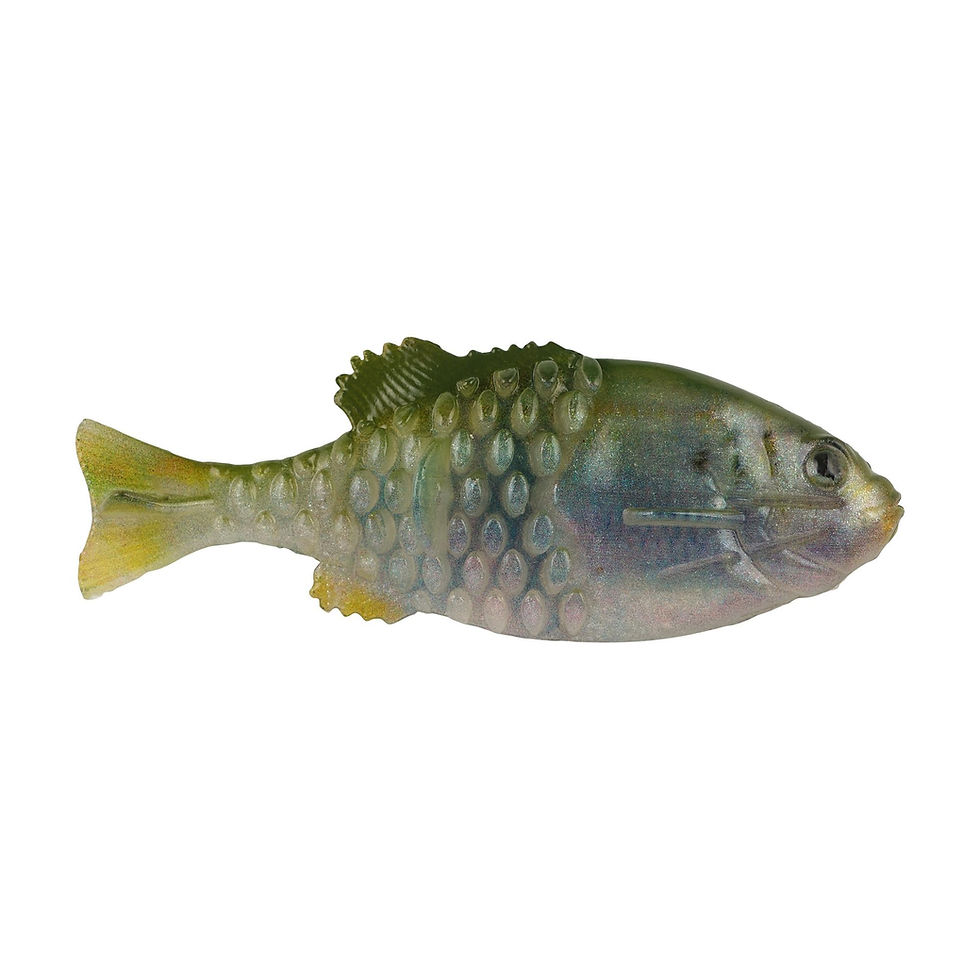 Thumbnail: Berkley PowerBait Saltwater Gilly 90 mm - 3.5" - Plastic Clam/Blister packaging