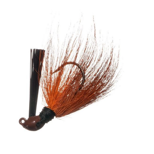 Thumbnail: ARKIE 1/4 oz Original Bucktail Bass Jig