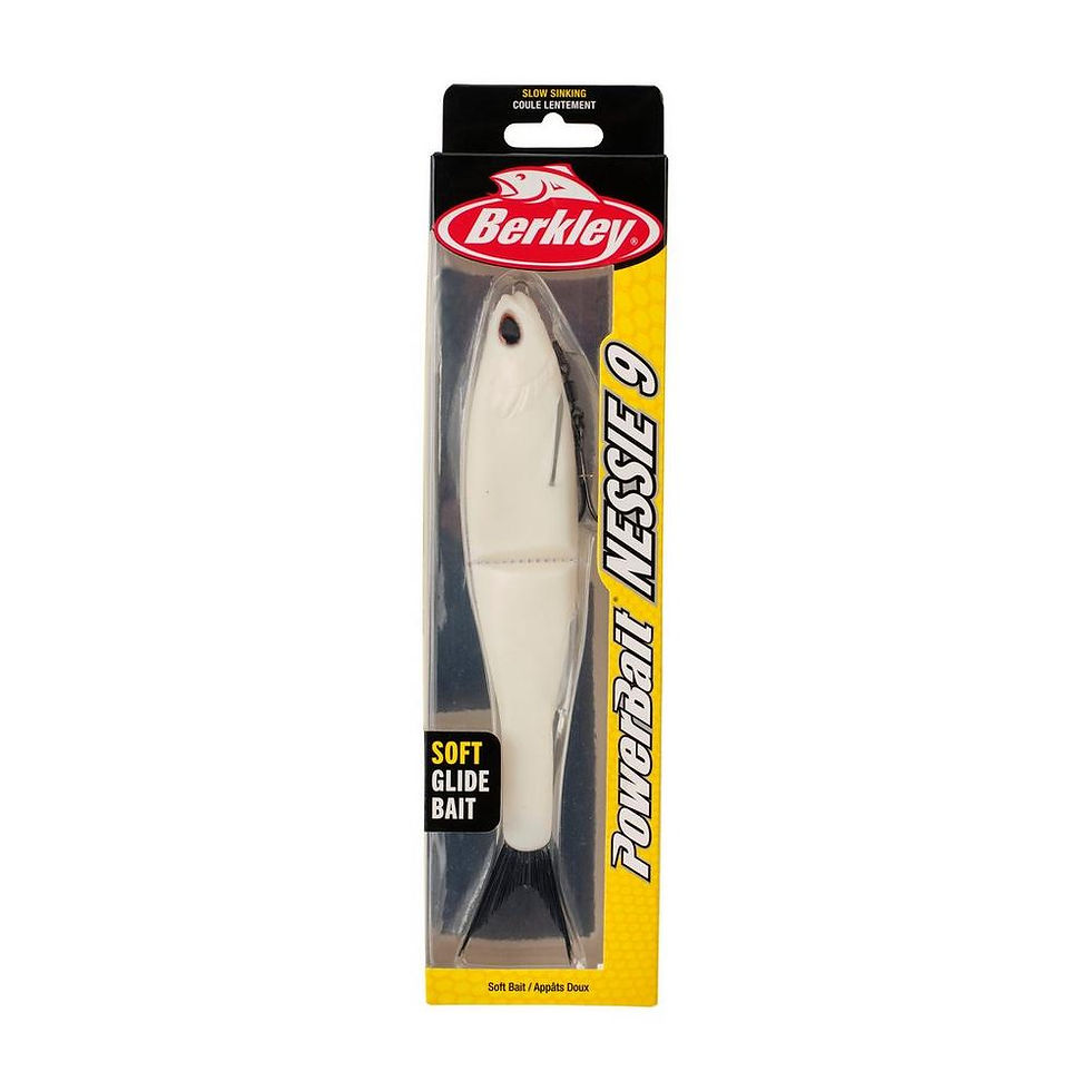 Thumbnail: 9 inch Berkley PowerBait Nessie ~ Soft Glide Bait