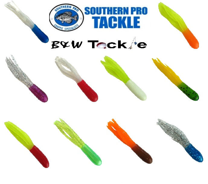 Lit'l Hustler - Crappie Tubes 1.5", 50 pk