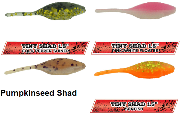 Thumbnail: Panfish Assassin - 1.5" Tiny Shad