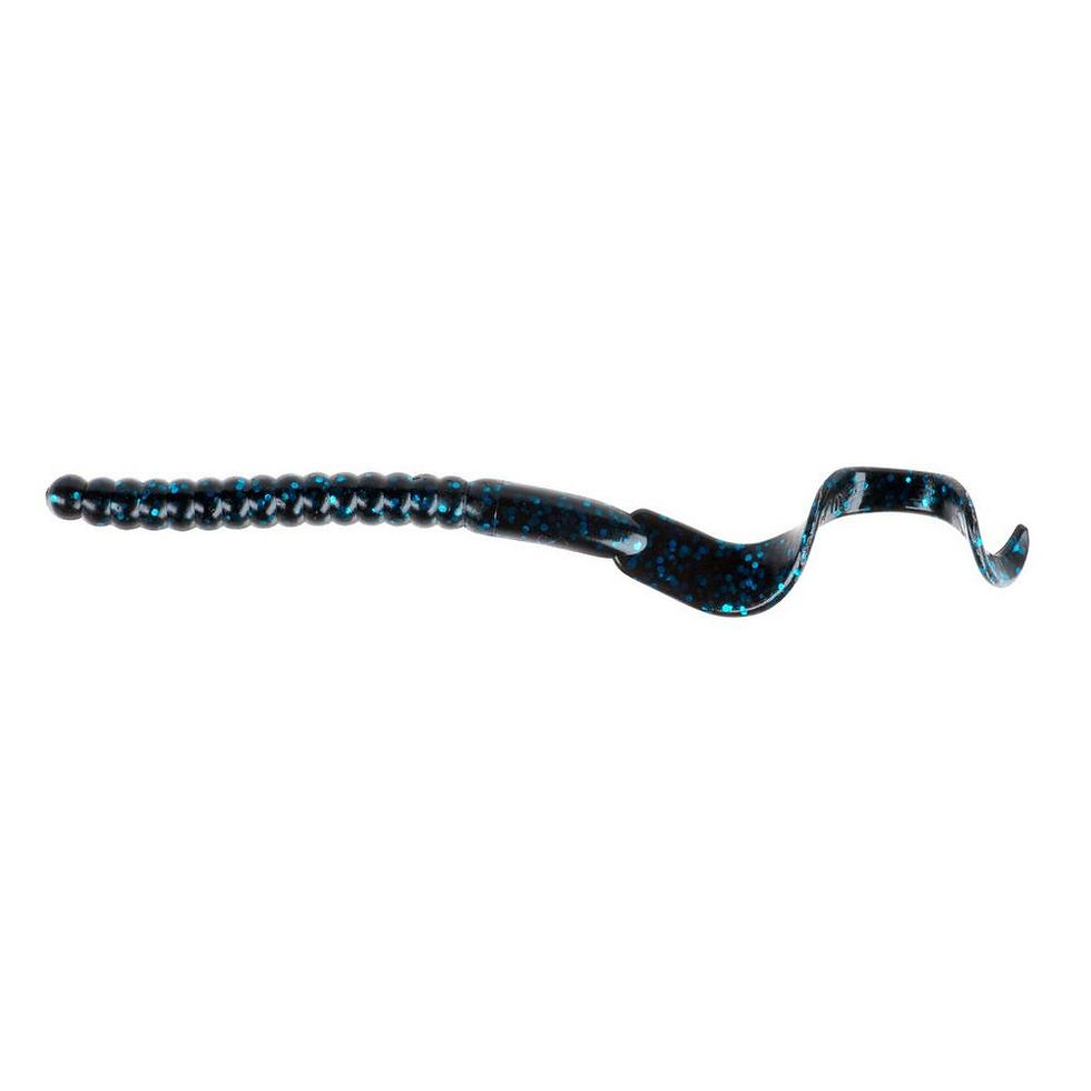 Thumbnail: Berkley PowerBait 10 in Power Worm 8 Ct Ribbon Tail