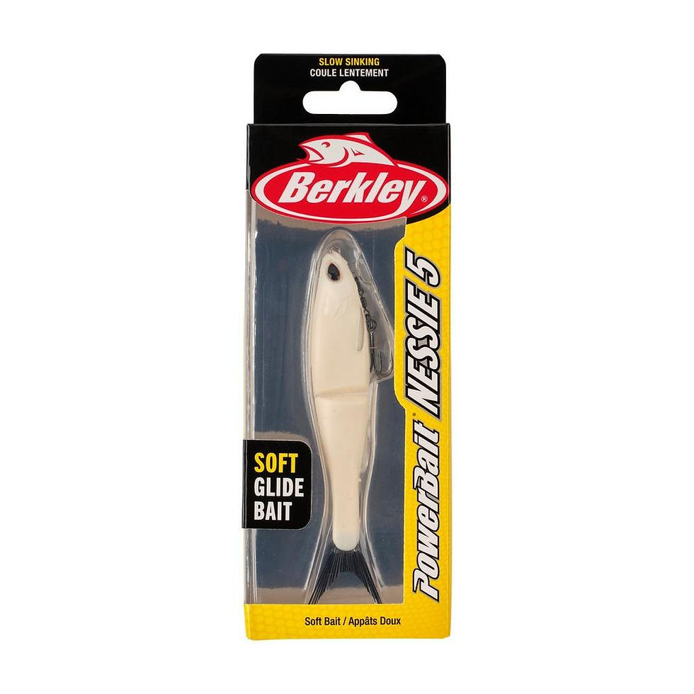 Thumbnail: 5 inch Berkley PowerBait Nessie ~ Soft Glide Bait