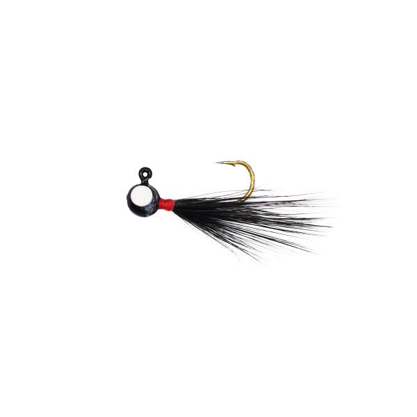 Thumbnail: Leland's Lures Crappie Magnet Pop-Eye Jig - 2 pk - 1/32 oz