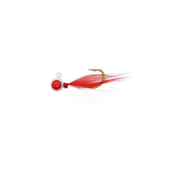 Thumbnail: Leland's Lures Crappie Magnet Pop-Eye Jig - 2 pk - 1/32 oz