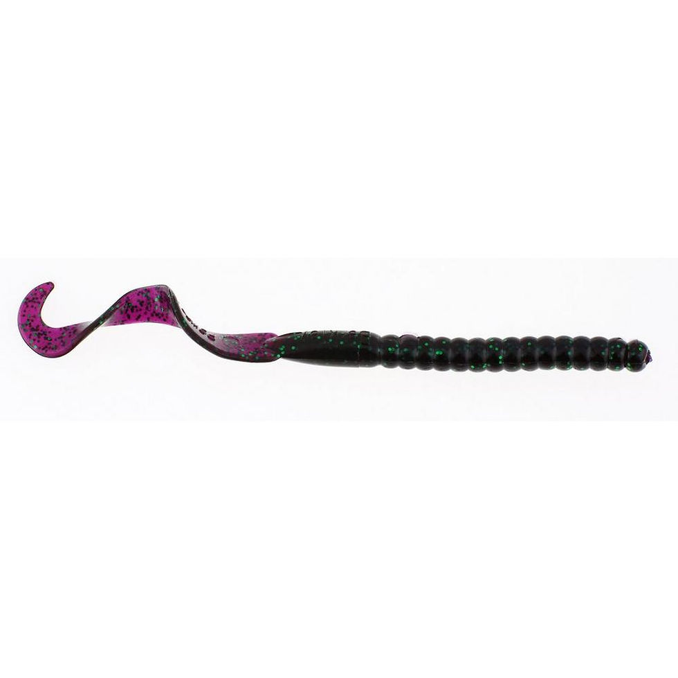 Thumbnail: Berkley PowerBait 10 in Power Worm 8 Ct Ribbon Tail