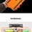 Thumbnail: Waterproof ~ Covered Compartments ~ Orange