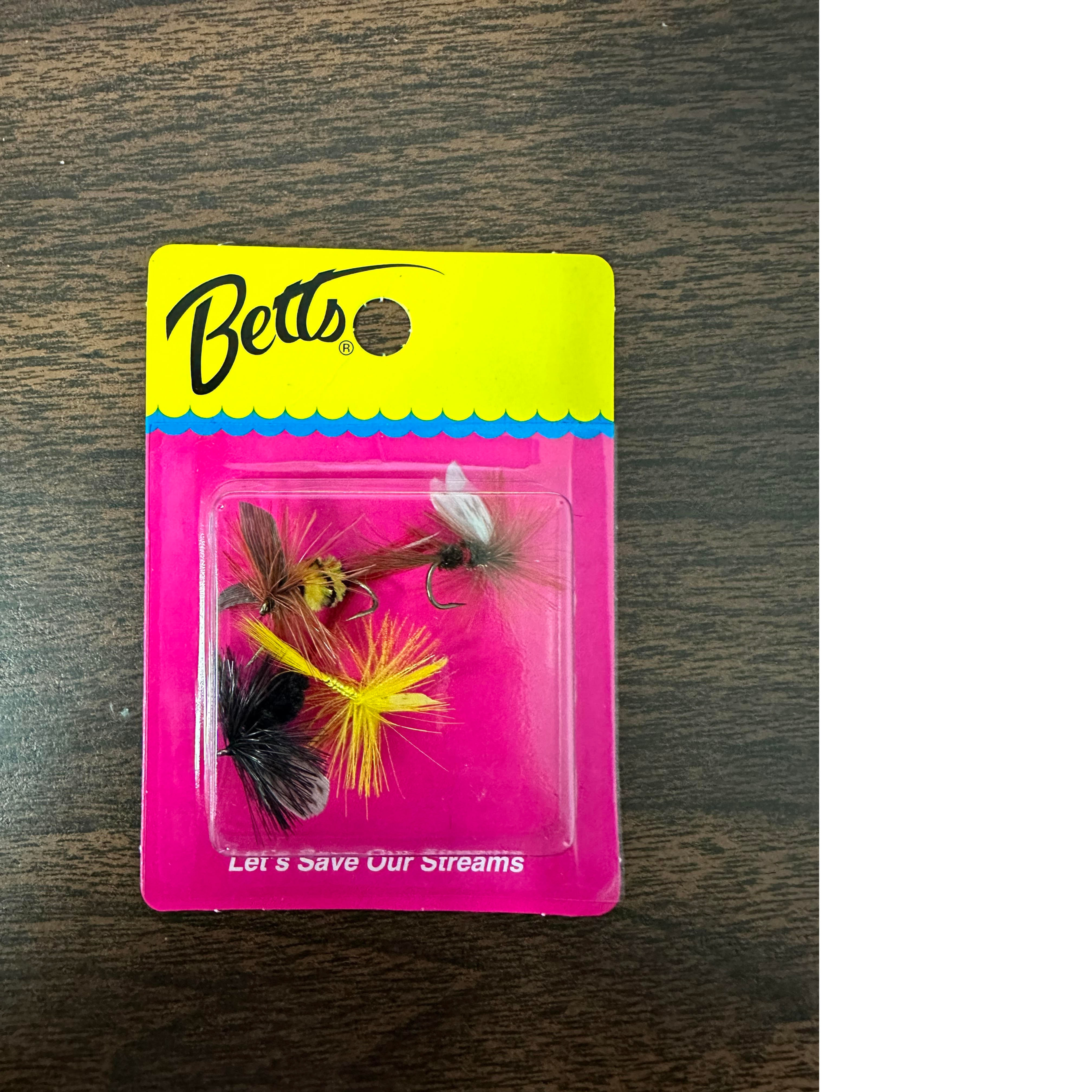 Bett's Dry Fly Series Assortment - Size 10 - 4 pk - 1010-10