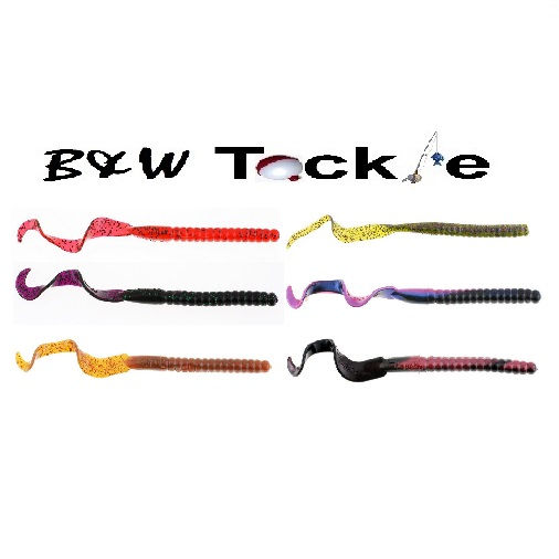 Berkley PowerBait 10 in Power Worm 8 Ct Ribbon Tail