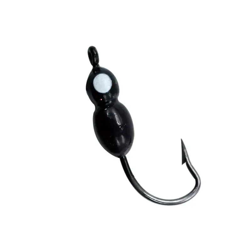 Thumbnail: 4 pc Assorted Ice Jig Heads 1 inch 1/12 oz