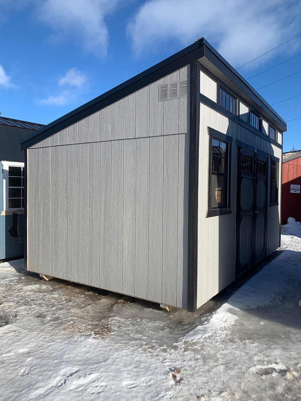 Thumbnail: 10'x16' Single Slope Shed
