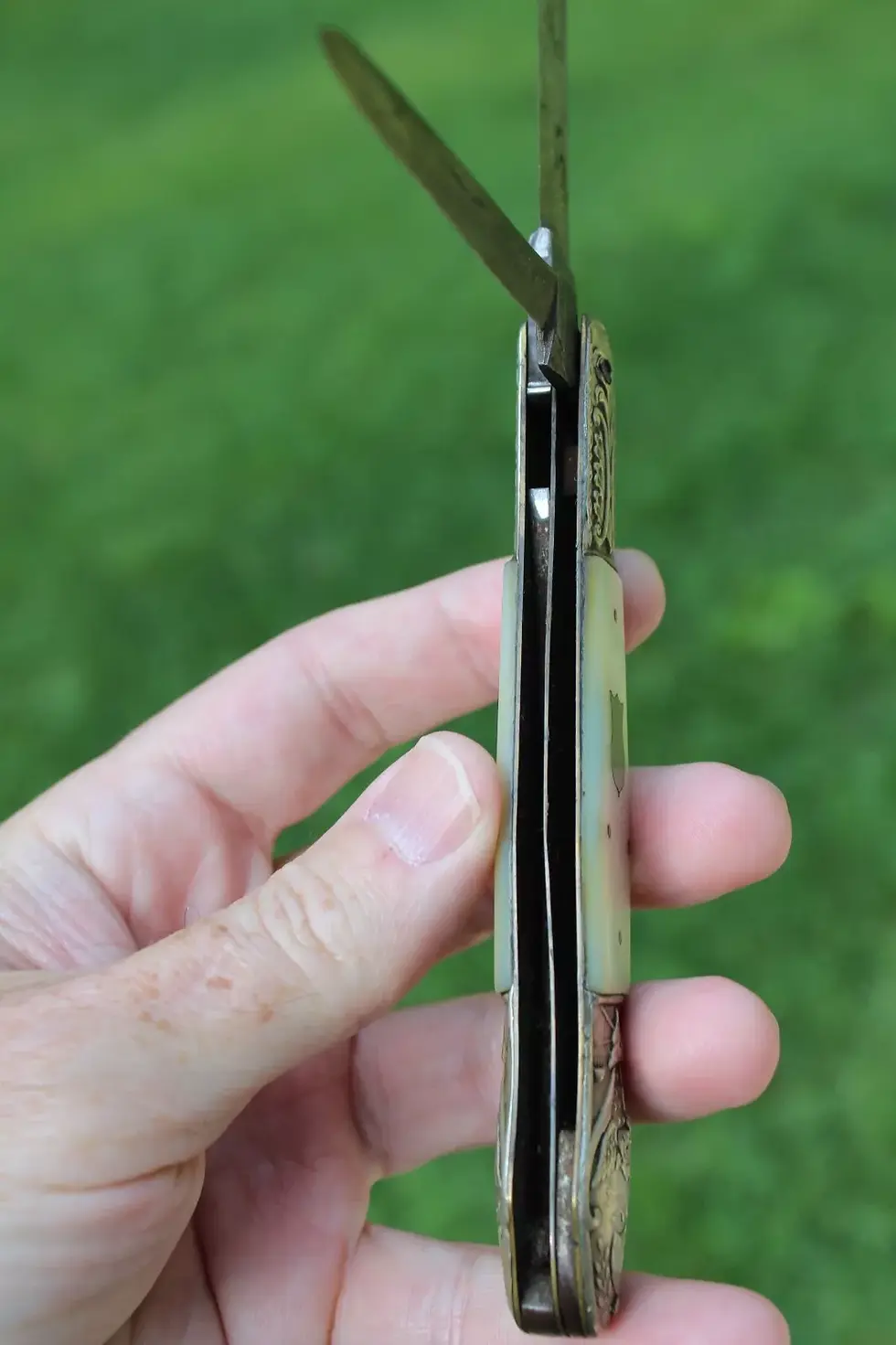 Thumbnail: S.C. Wragg Sheaf Island Works pocket knife 1830-1850