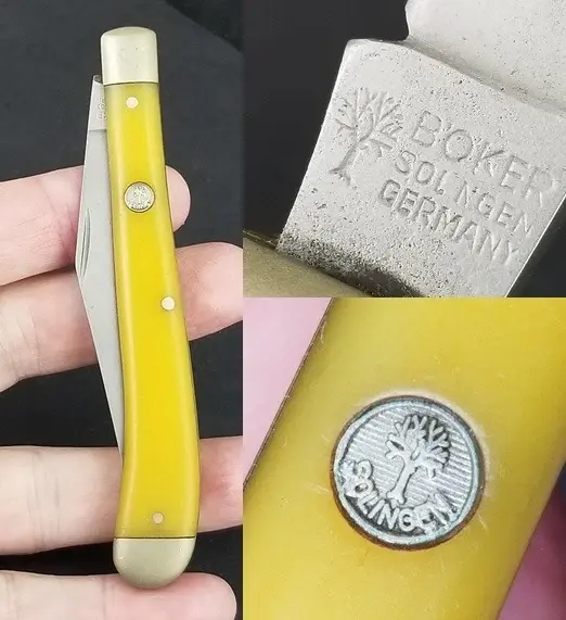 Boker slim trapper pocket knife