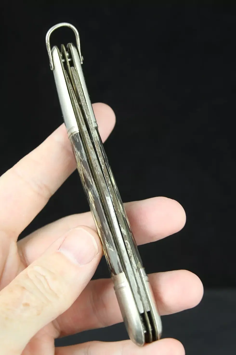 Thumbnail: Contento Texas toothpick pocket knife